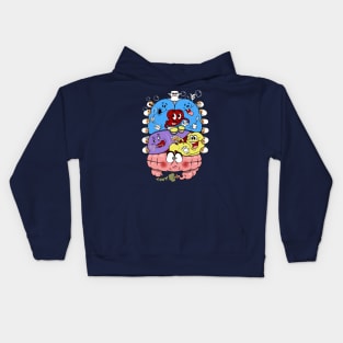 Hearty Organ Party Kids Hoodie